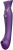 Zalo Queen Set Pulse Wave Clit Stim - Премиальный вибратор для клитора с насадкой для вакуумной стимуляции, 21.6х3.5 см (фиолетовый) - sex-shop.ua